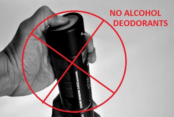 Say No To Alcohol Based Products