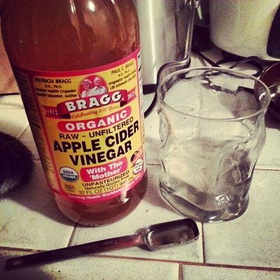 Dilute Apple Cider Vinegar